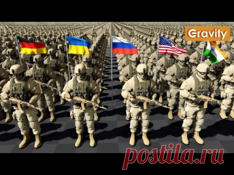 Страны по количеству Солдат
