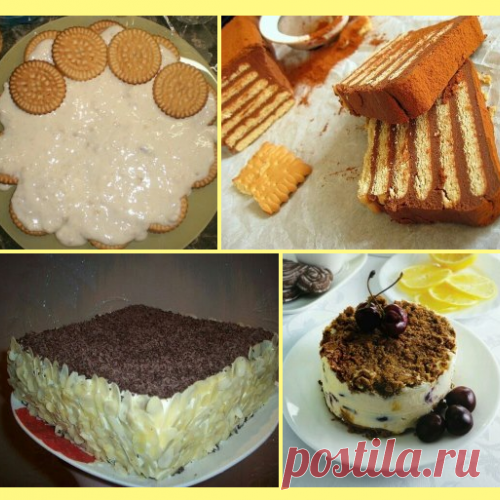 Торты из печенья - 5 лучших рецептов