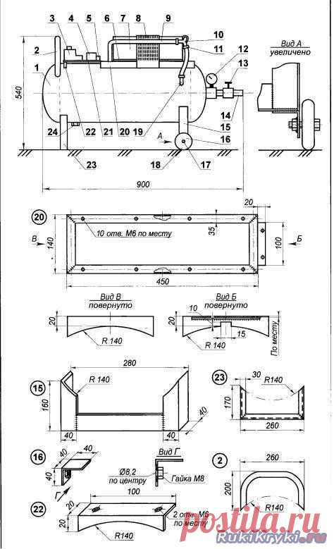 Самодельный компрессор