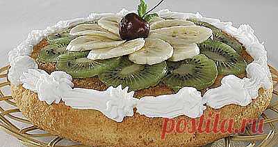 Пирог из творога с киви с бананами. - Рецепты - Доставка пиццы, обедов, суши, питьевой воды домой и в офис, банкет, кейтеринг, организация мероприятий в Петербурге