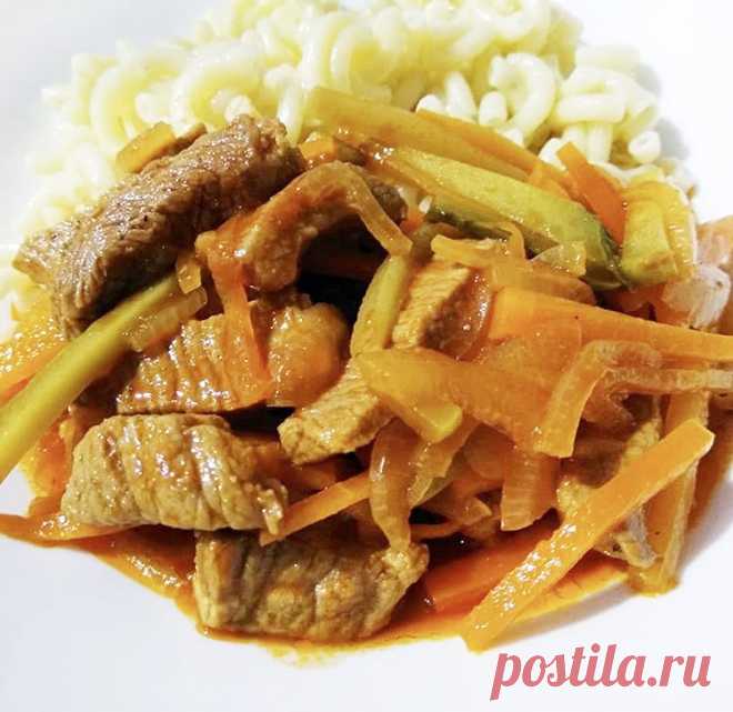 Азу - национальное мясное блюдо