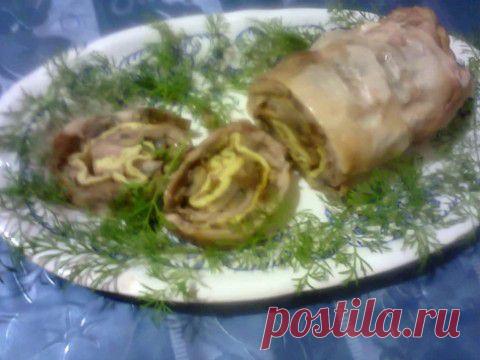 Рулет из куриных окорочков. | ЖЕНСКИЙ МИР