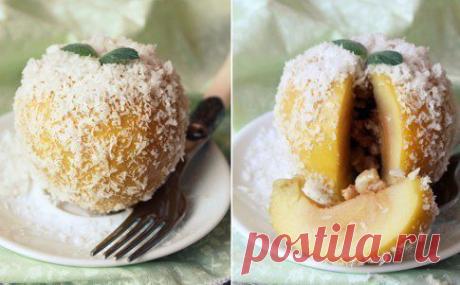 Яблоки «Raffaello» | Готовим вместе