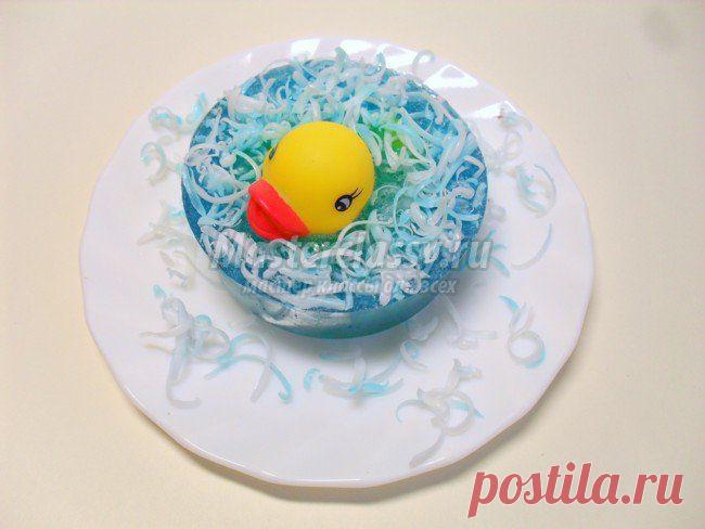 Детское мыло «Кря-кря». Мастер-класс с пошаговыми фото