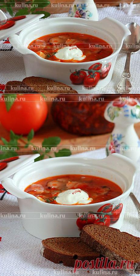 Солянка с курицей и охотничьими колбасками – рецепт приготовления с фото от Kulina.Ru