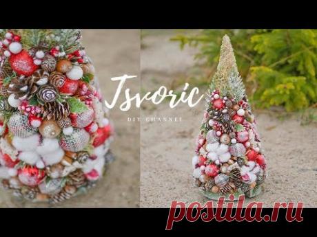 НОВОГОДНЯЯ ёлочка своими руками // DIY TSVORIC