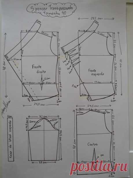 Жакет от Armani/выкройки 38-54. | Искусница