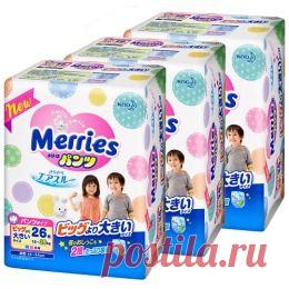 Трусики Merries 12-22 кг. 19 шт. (BIG)