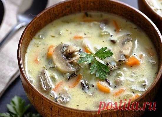 Сливочный суп с рисом и грибами / Историческая справка