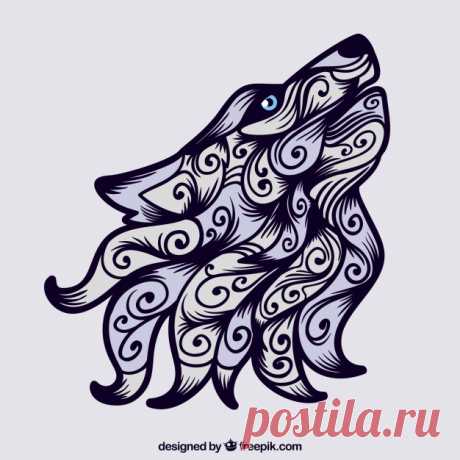 Рисованной орнаментальный фон волк Более миллиона свободных векторов, PSD, фотографии и бесплатные иконки. Эксклюзивные халявы и все графические ресурсы, которые необходимые для ваших проектов