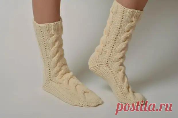 Как связать носки спицами детям и взрослым? Схемы вязаных носков в технике энтерлак - Сделай сам - 9 августа - Медиаплатформа МирТесен