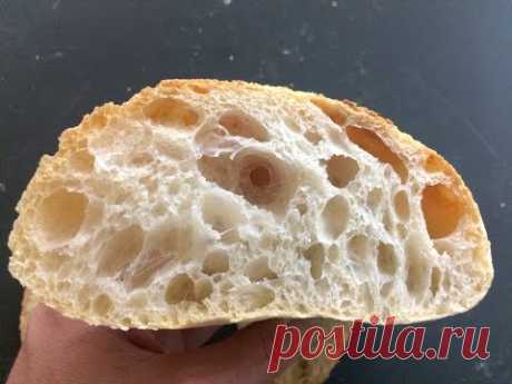 ЧИАБАТТА. На опаре пулиш