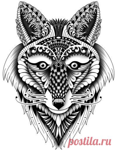 Зентангл (zentangle) - арт~картинки для творчества.