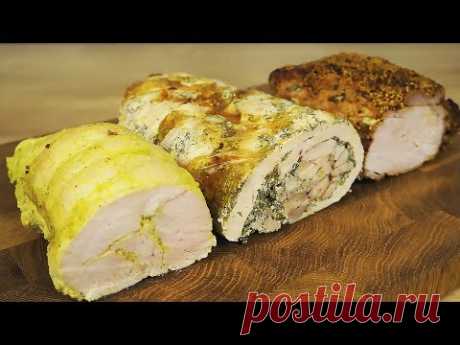 ВЫ ЗАБУДЕТЕ О КОЛБАСЕ! Три Мясных нарезки на Праздничный Стол из Индейки, Курицы И Свинины