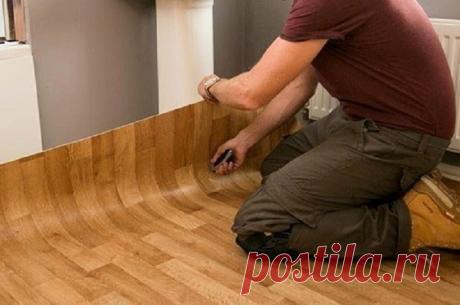 Правильно укладываем линолеум - Мужской журнал JK Men's Эта статья является сборником основных правил и общих рекомендаций для тех, кто решил не просто положить линолеум, а сделать это