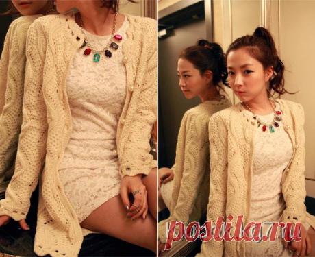 Красивый кардиган для женщин.