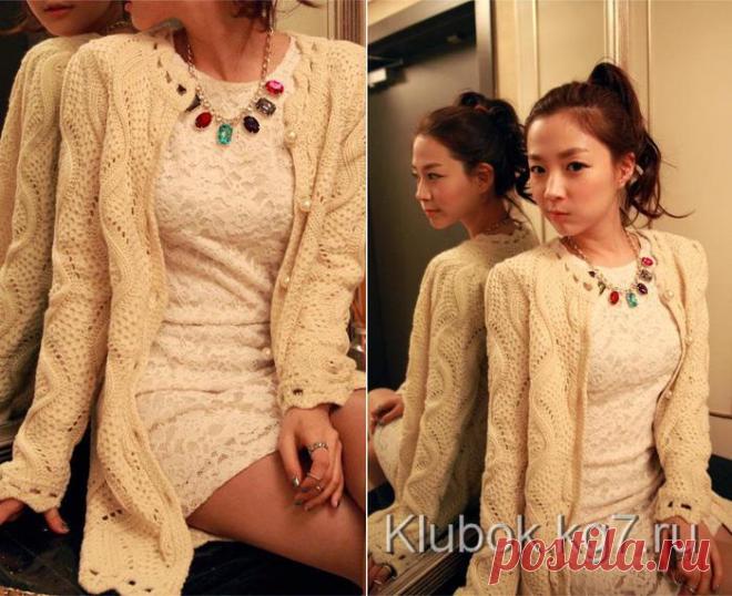Красивый кардиган для женщин.