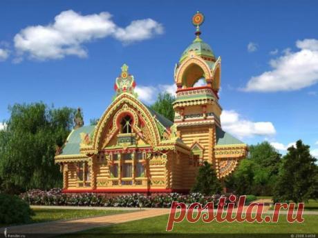 РЕЗНАЯ РУСЬ - СКАЗОЧНЫЕ ТЕРЕМА 
Еще в древней Руси резьба по дереву ценилась на высоком уровне, царские палаты выполнялись исключительно из добротных пород дерева с резьбовыми рисунками. Знаменитая домовая резьба прославила кружевные русские ТЕРЕМА во всем мире. 
Искусство мастеров - резчиков по дереву, до сих пор остается предметом внимания и восхищения. 
Произведения этого вида художественно-