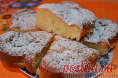 Рецепт: Пирог &quot;Творожно-банановое чудо&quot; на RussianFood.com