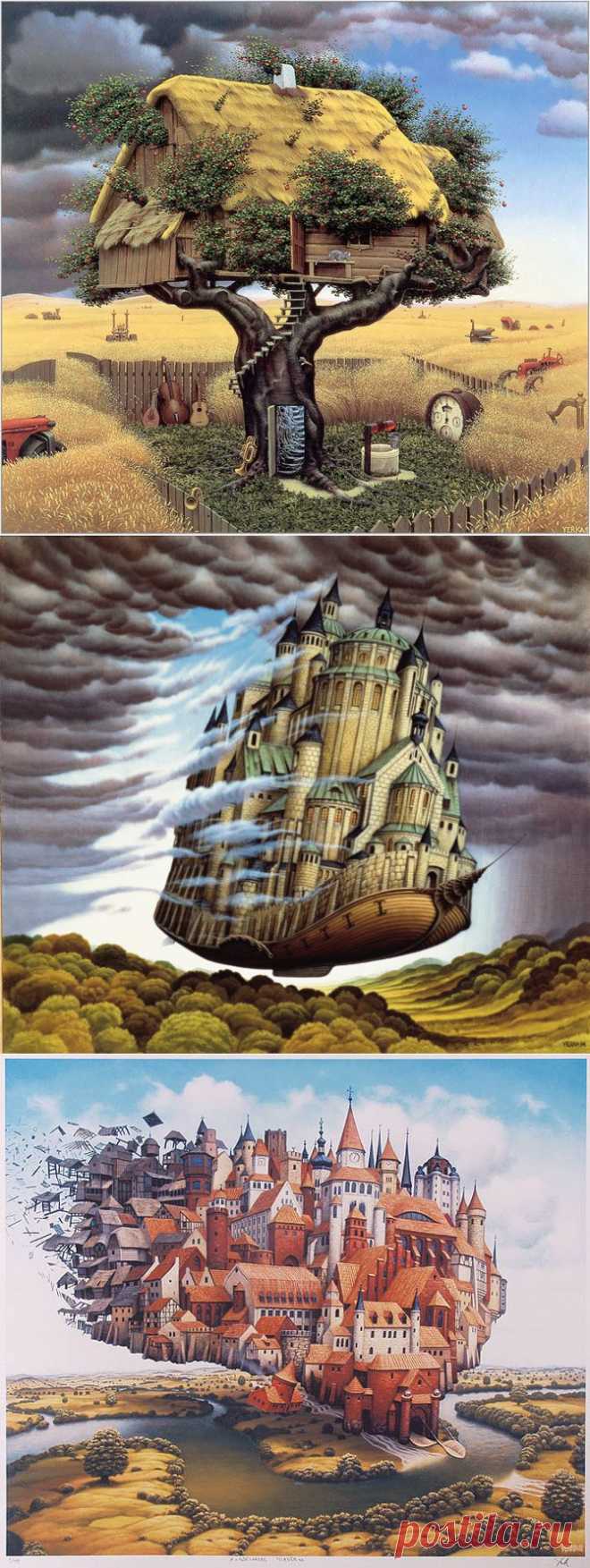 Картины Яцека Йерки | Fresher - Лучшее из Рунета за день