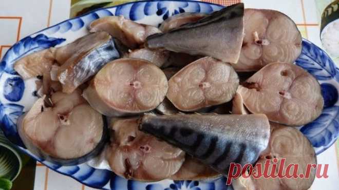 Скумбрия, домашнего собственного засола.