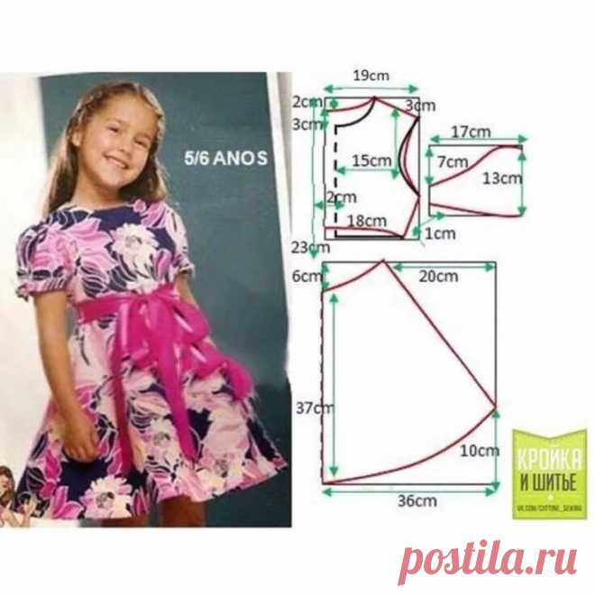 выкройки детских платьев на девочек 4-5 лет: 2 тыс изображений найдено в Яндекс Картинках