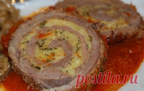Рулет банкетный / Мясные закуски / TVCook: пошаговые рецепты с фото