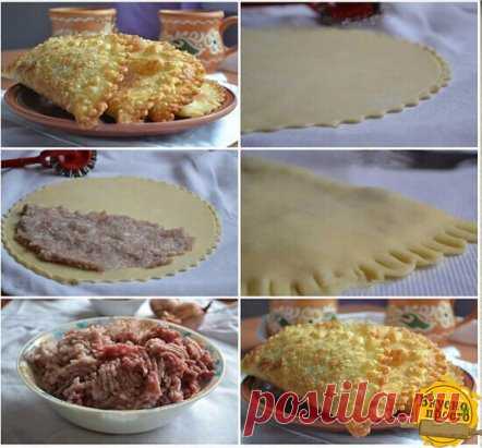 Сочные чебуреки 🤤