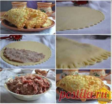 Сочные чебуреки 🤤