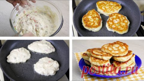 Необычные оладьи в стиле Пицца - Четыре вкуса - медиаплатформа МирТесен