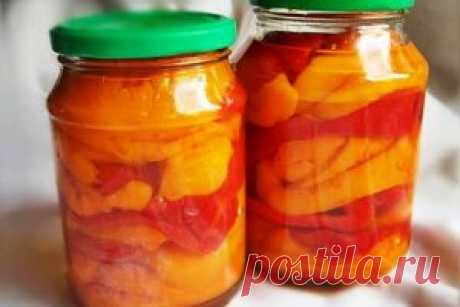 Перец маринованный на зиму - Закрутки на зиму