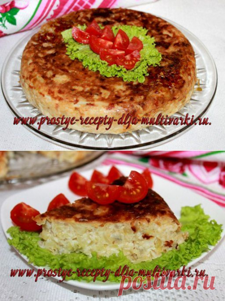 Запеканка из капусты в мультиварке