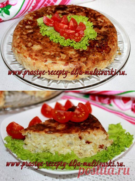 Запеканка из капусты в мультиварке