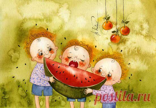 Мой мир - Сказочные акварели Виктории Кирдий