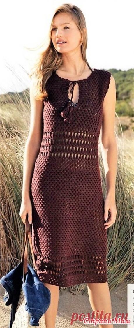 ELASTICO. Платье в стиле хиппи. - Все в ажуре... (вязание крючком) - Страна Мам