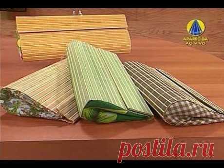 ▶ Sabor de Vida | Carteira em Bambu / Bolsa Carteira - 30 de Outubro de 2012 - YouTube