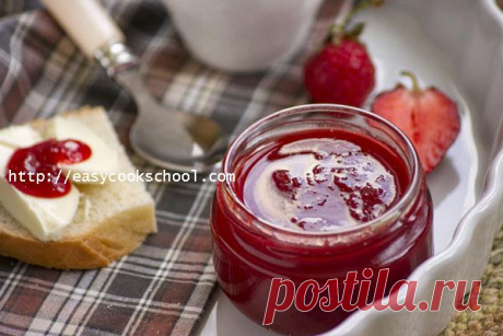 Джем из клубники: рецепт на зиму | Легкие рецепты
