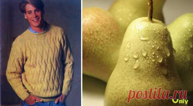 Нетрудный узор: мужской свитер спицами для начинающих