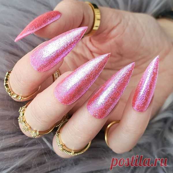 Розовый маникюр: 10 крутых вариантов от нюда до неона💗 | ELLEGIRL