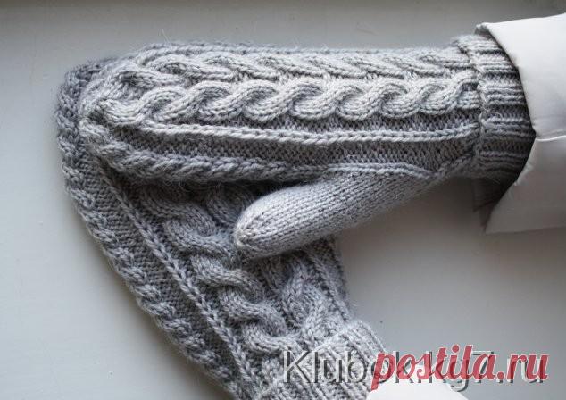 Варежки спицами | Клубок
