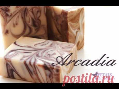 Making and Cutting &quot;Arcadia&quot; (Faux Hanger Swirl) ~ Petals Bath Boutique
