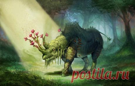 Фэнтези животные - 56 фото - картинки и рисунки: скачать бесплатно