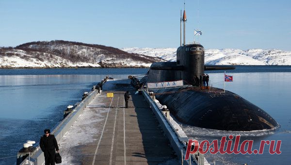 АПЛ "Тула" успешно выполнила пуск баллистической ракеты "Синева" | РИА Новости