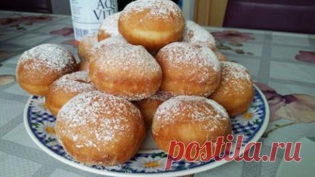 Berliner или Пончики с повидлом