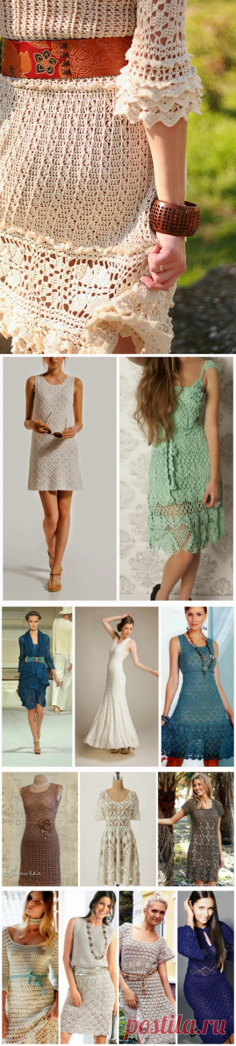 Little Treasures: 15 Crochet Dresses - free patterns and charts