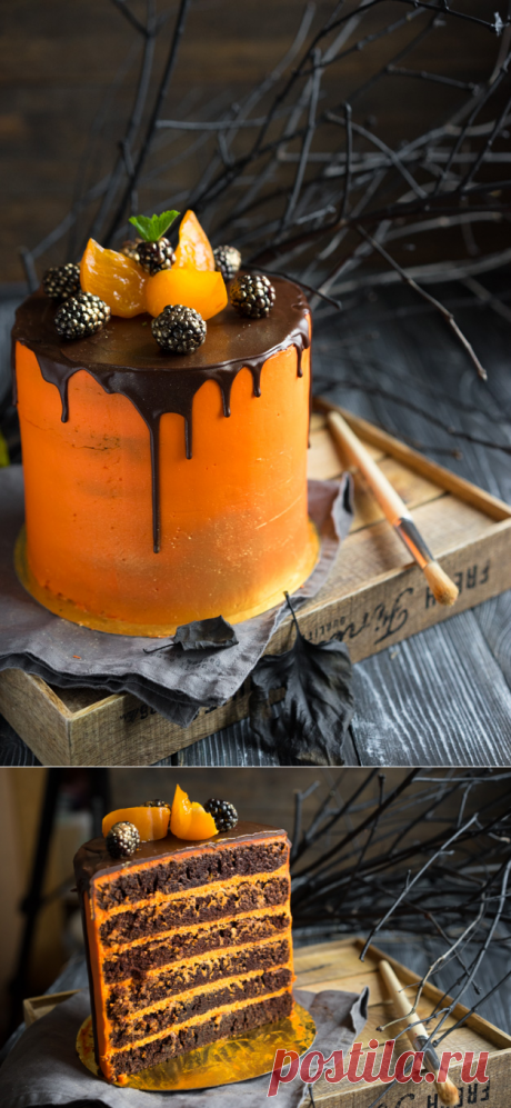 Торт &quot;Тёмный Ларри&quot; - новое открытие шокоголика - Andy Chef (Энди Шеф) — блог о еде и путешествиях, пошаговые рецепты, интернет-магазин для кондитеров