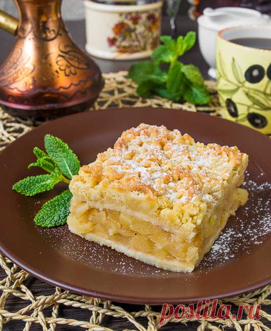 Песочный пирог с айвой | Выпечка | Вкусный блог - рецепты под настроение