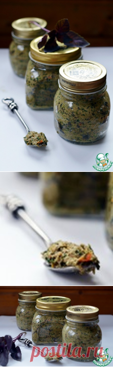 Аджика из базилика с орехами – кулинарный рецепт