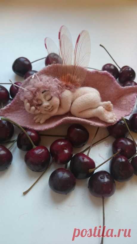 Валяные чудеса: создание шерстяной феи - Ярмарка Мастеров - ручная работа, handmade