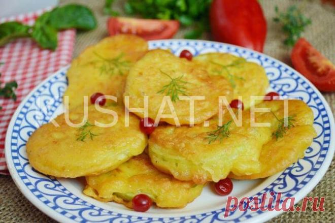 Кабачки в сырном кляре. Пошаговый рецепт с фото - Кушать нет